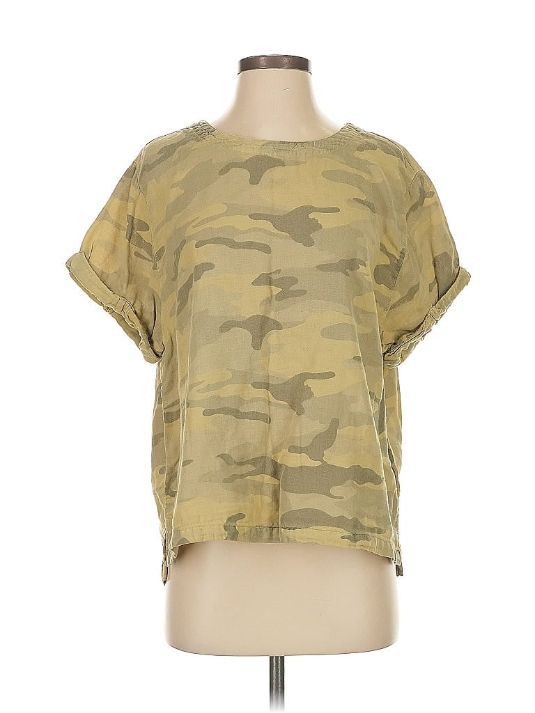 Pre-owned Dylan Short Sleeve T-shirt In Gold