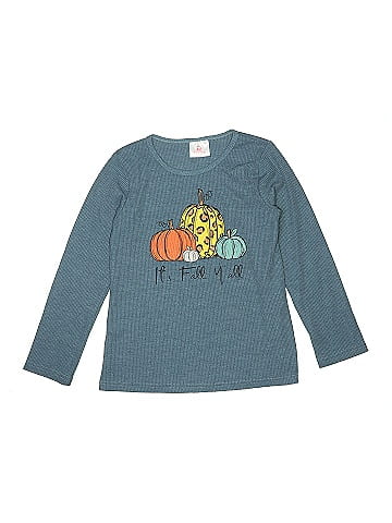 Ruffle Girl Long Sleeve T-Shirt (view 1)