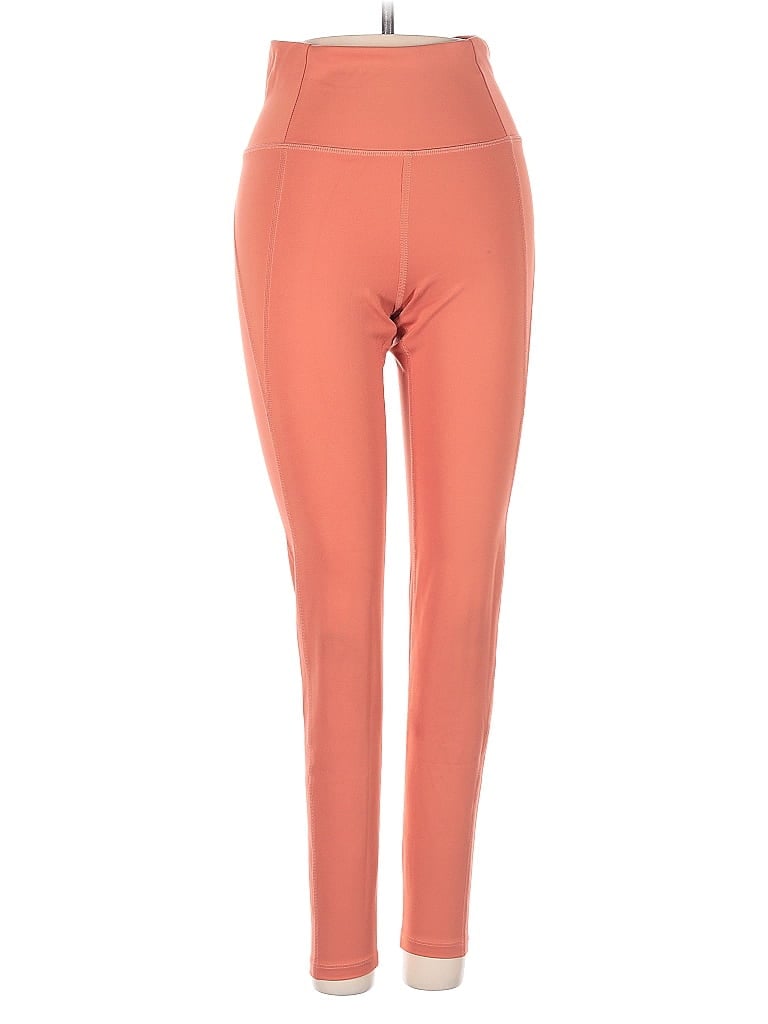 Pre-owned Girlfriend Collective Active Pants In Orange