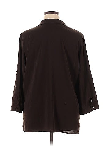 Sag Harbor 3/4 Sleeve Blouse (view 2)