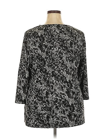 Sag Harbor 3/4 Sleeve Blouse (view 2)