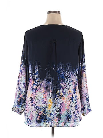 Sharagano 3/4 Sleeve Blouse (view 2)