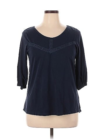 Elegantees 3/4 Sleeve Top (view 1)