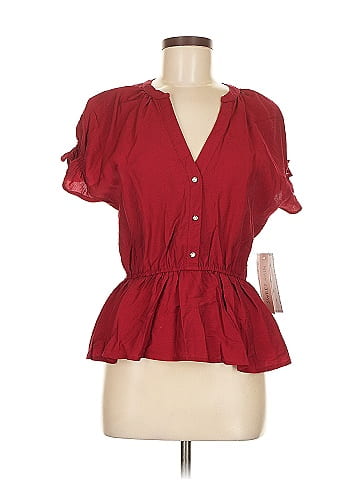 Sweet Rain Short Sleeve Blouse (view 1)