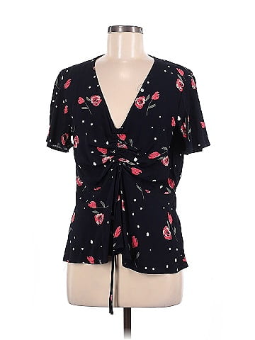 Blue Rain Short Sleeve Blouse (view 1)