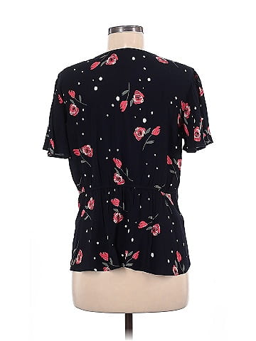Blue Rain Short Sleeve Blouse (view 2)