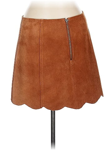 Joie Leather Skirt (view 2)