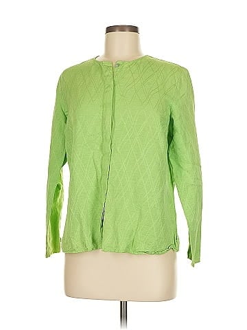 Laura Ashley Long Sleeve Silk Top (view 1)
