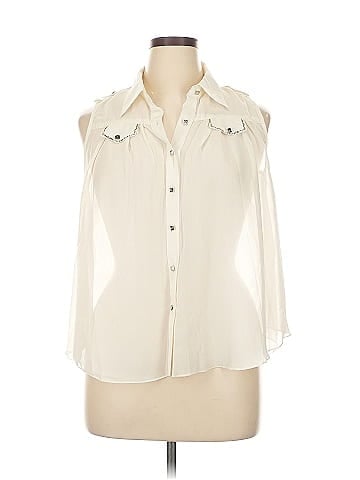 Dots Sleeveless Blouse (view 1)