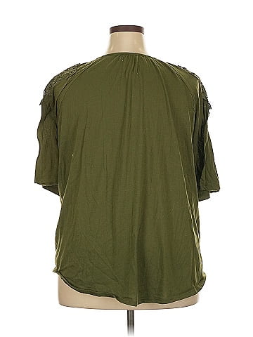 New York Laundry Short Sleeve Blouse (view 2)