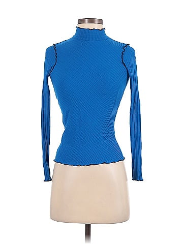 Zara W&B Collection Long Sleeve Top (view 1)