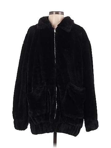 PrettyLittleThing Faux Fur Jacket (view 1)