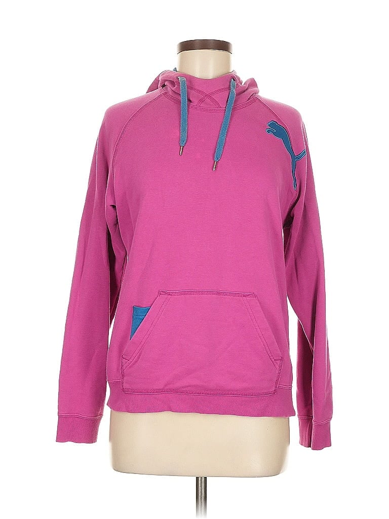 Click to view more detailed imagery on our partner's website Pre-owned Puma Pullover Hoodie In Pink