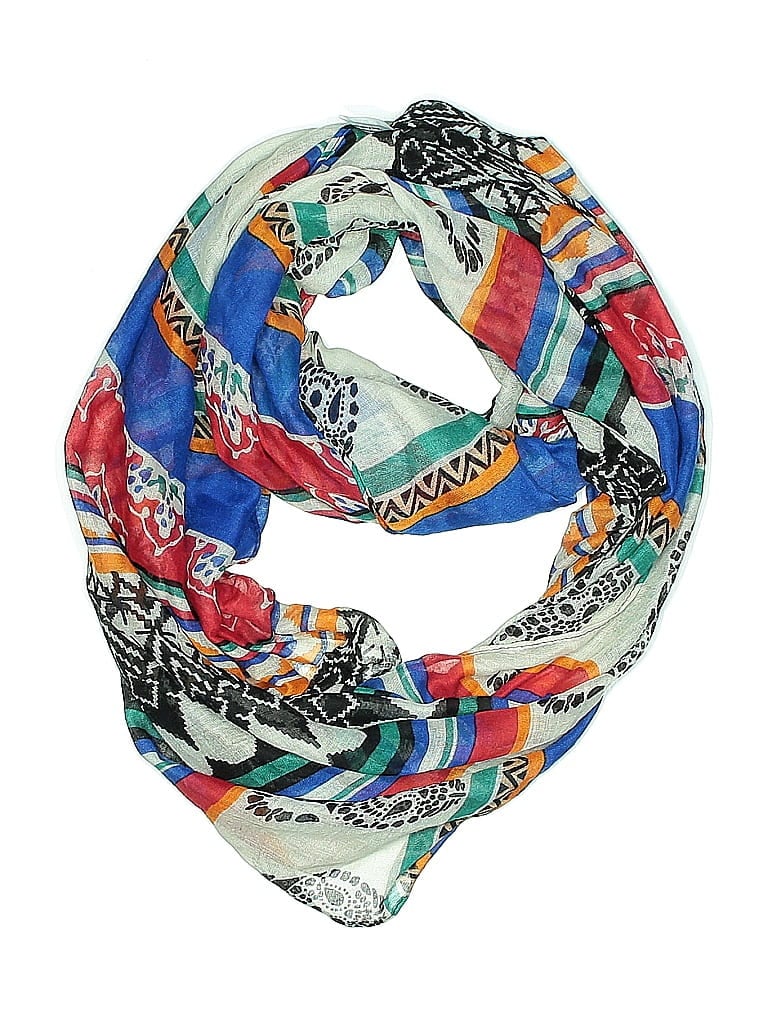 Pre-owned Assorted Brands Scarf In Red