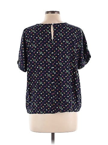 Ann Taylor LOFT Outlet Short Sleeve Blouse (view 2)