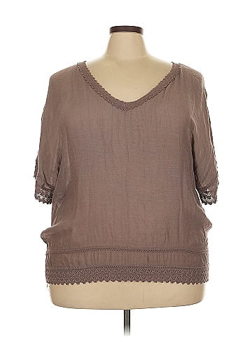 Ashley Stewart 3/4 Sleeve Top (view 1)