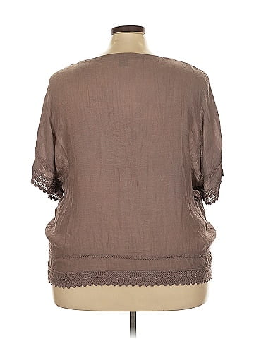 Ashley Stewart 3/4 Sleeve Top (view 2)