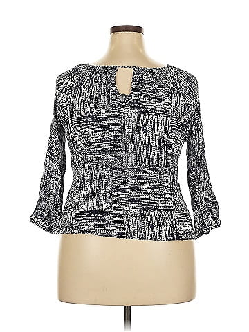 Fun2Fun 3/4 Sleeve Blouse (view 2)