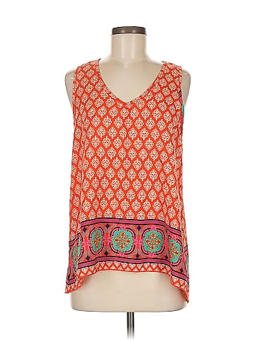 Blue Rain Sleeveless Blouse (view 1)