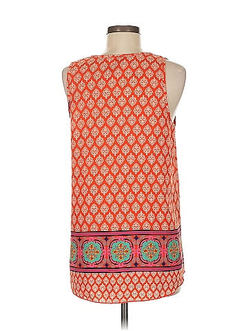 Blue Rain Sleeveless Blouse (view 2)