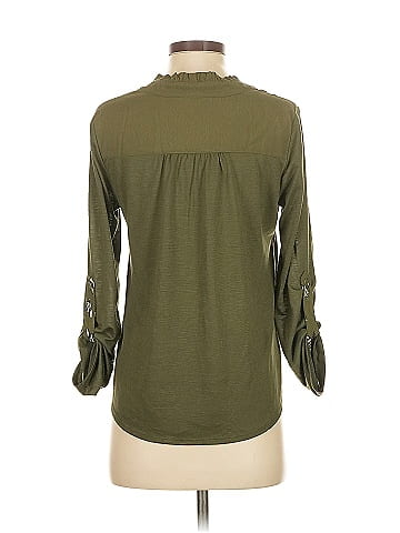 Porridge 3/4 Sleeve Blouse (view 2)