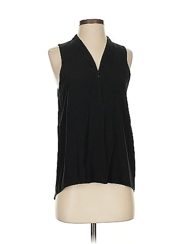 Tibi Sleeveless Silk Top (view 1)