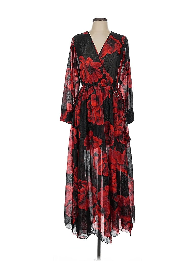 teri jon dresses on sale One Shoulder Jacquard Evening Dress 209064 Style:EE01981BK Page-NewIn Torrid 100% Rayon Solid