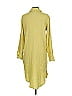 Magaschoni 100% Cotton Yellow Casual Dress Size S - photo 2