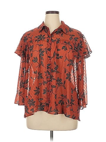 Eri + Ali 3/4 Sleeve Blouse (view 1)