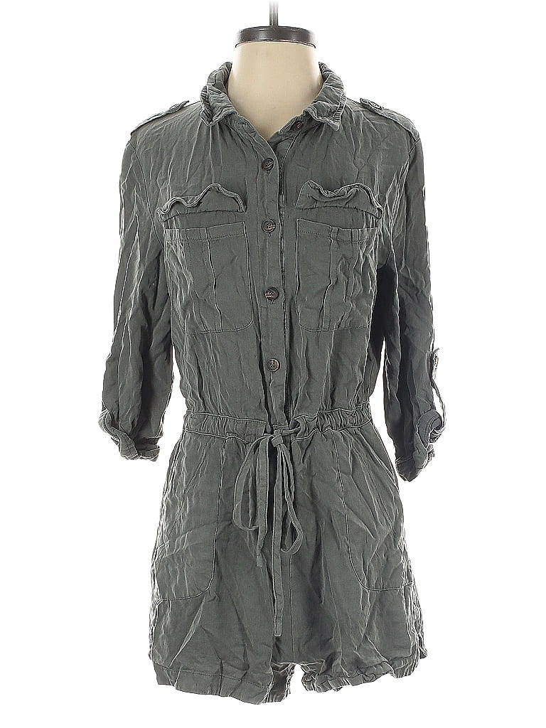 Click to view more detailed imagery on our partner's website Pre-owned She + Sky Romper In Gray