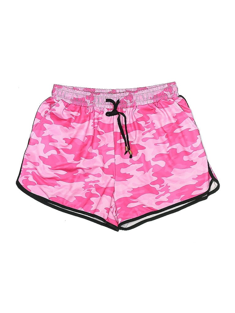 Pre-owned Assorted Brands Athletic Shorts In Pink