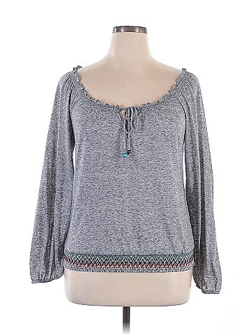 Mossimo Supply Co. Long Sleeve Top (view 1)