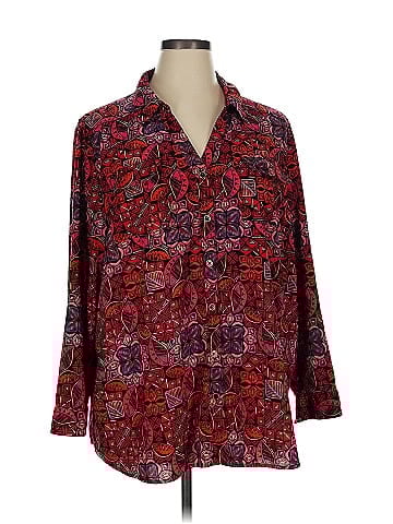 Catherines 3/4 Sleeve Blouse (view 1)