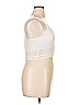 Aqua Ivory White Sleeveless Top Size 0X - photo 4