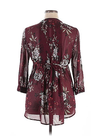 American Rag Cie 3/4 Sleeve Blouse (view 2)