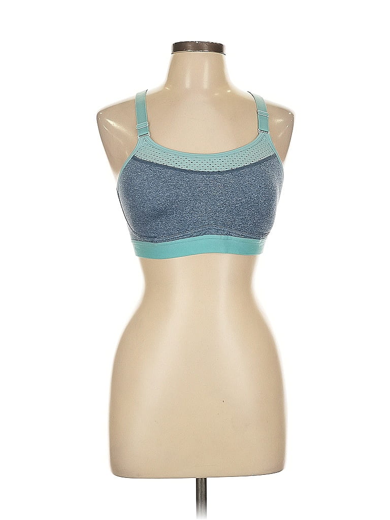 Champion Blue Sports Bra Size L 37 off ThredUp