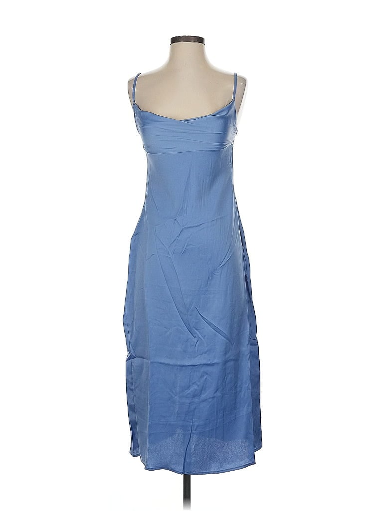 Pre-owned Weworewhat Casual Dress In Blue