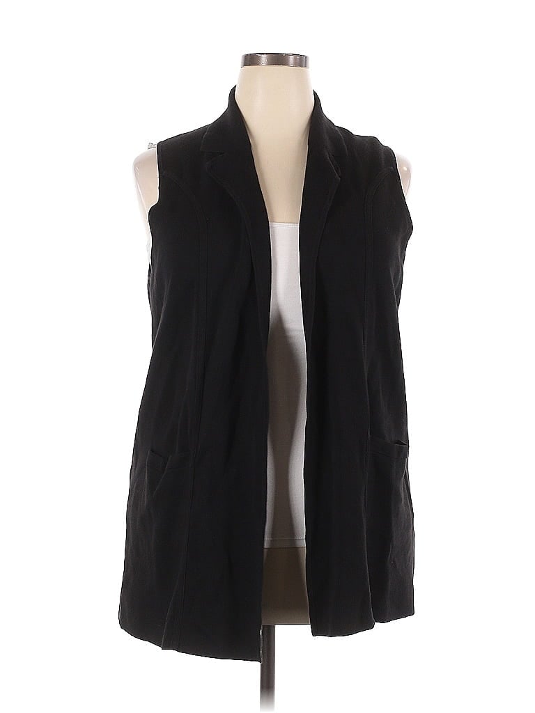 Foxcroft Black Cardigan Size 2X - photo 1