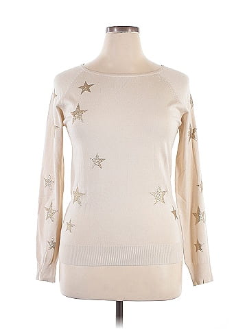 Hem & Thread Pullover Sweater (view 1)
