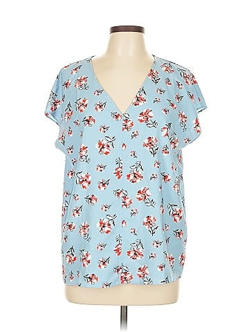 Hilary Radley Short Sleeve Blouse (view 1)