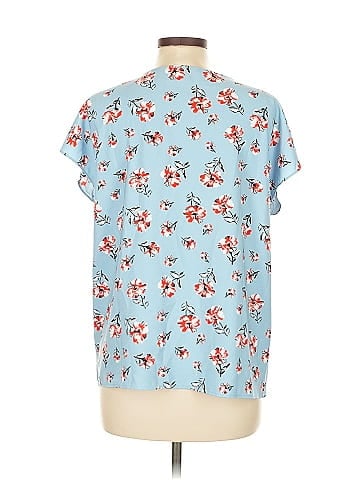 Hilary Radley Short Sleeve Blouse (view 2)
