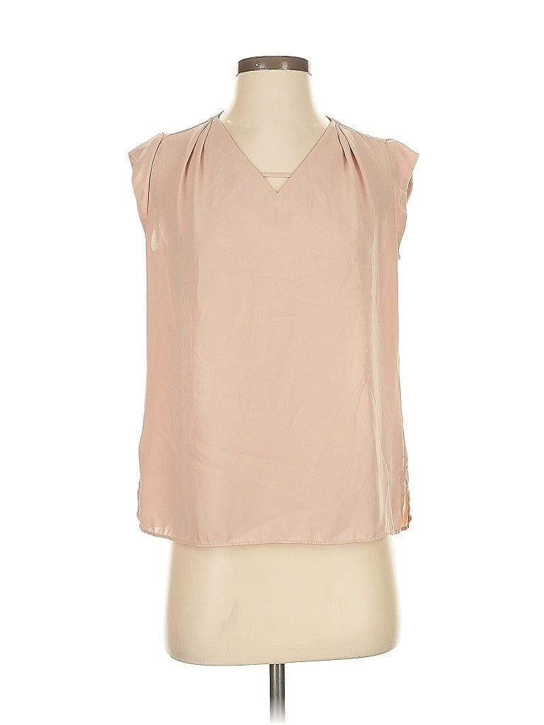 Pre-owned Banana Republic Factory Store Sleeveless Blouse In Brown