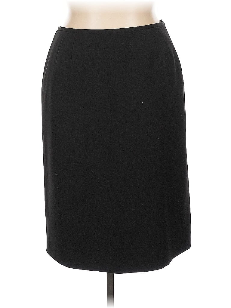 Pre-owned Collections For Le Suit Formal Skirt In Black