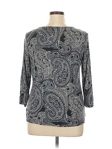 Croft & Barrow 3/4 Sleeve Top (view 2)