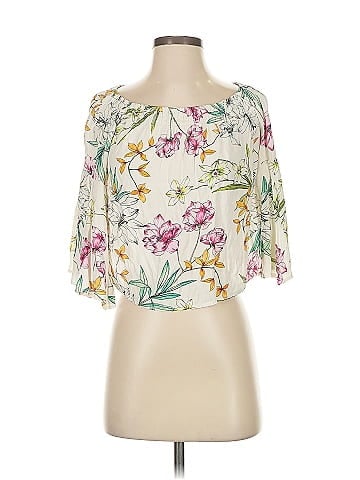 Bershka 3/4 Sleeve Blouse (view 1)