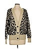 Glo Animal Print Tan Cardigan Size L - photo 1