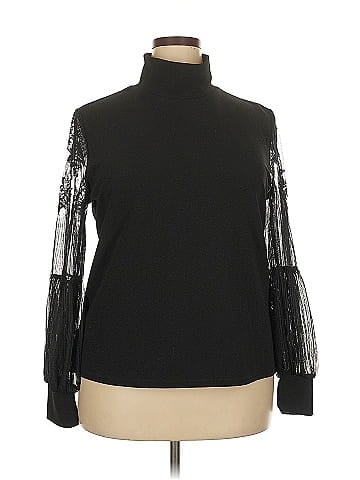 Shein Curve Long Sleeve Blouse (view 1)