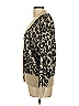 Glo Animal Print Tan Cardigan Size L - photo 5