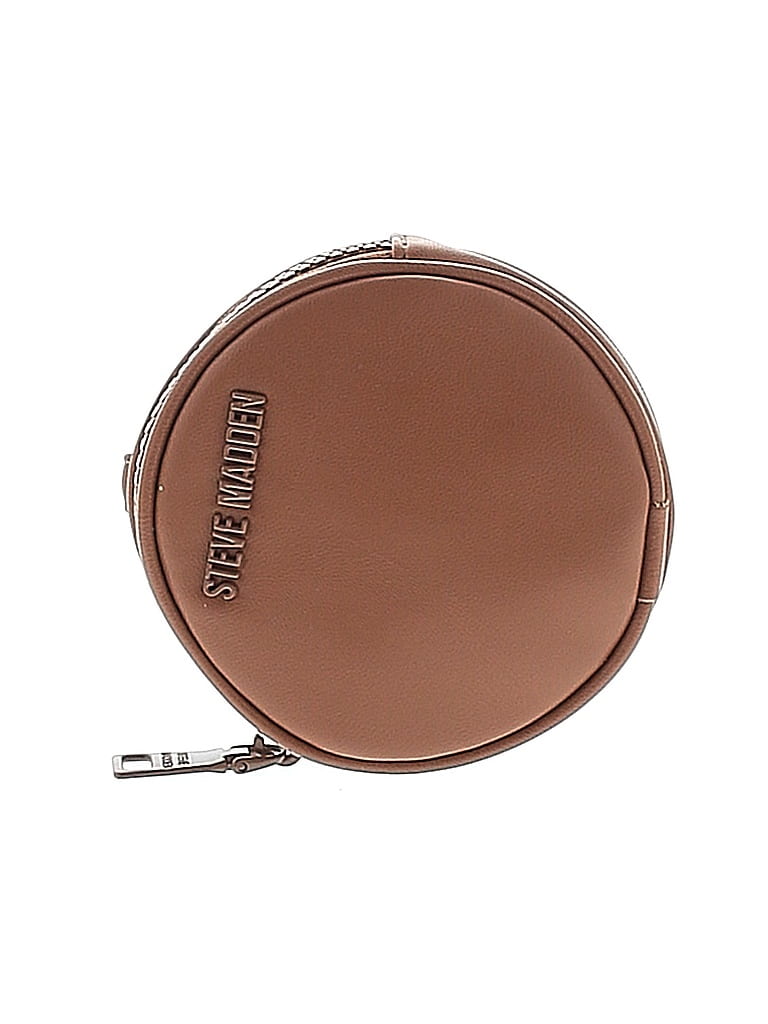 Steve Madden 100% Polyurethane Brown Coin Purse One size - photo 1