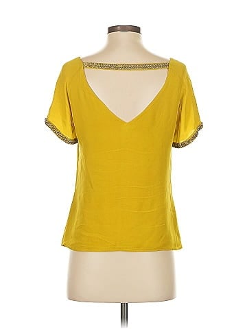 Rebecca Minkoff Short Sleeve Silk Top (view 2)
